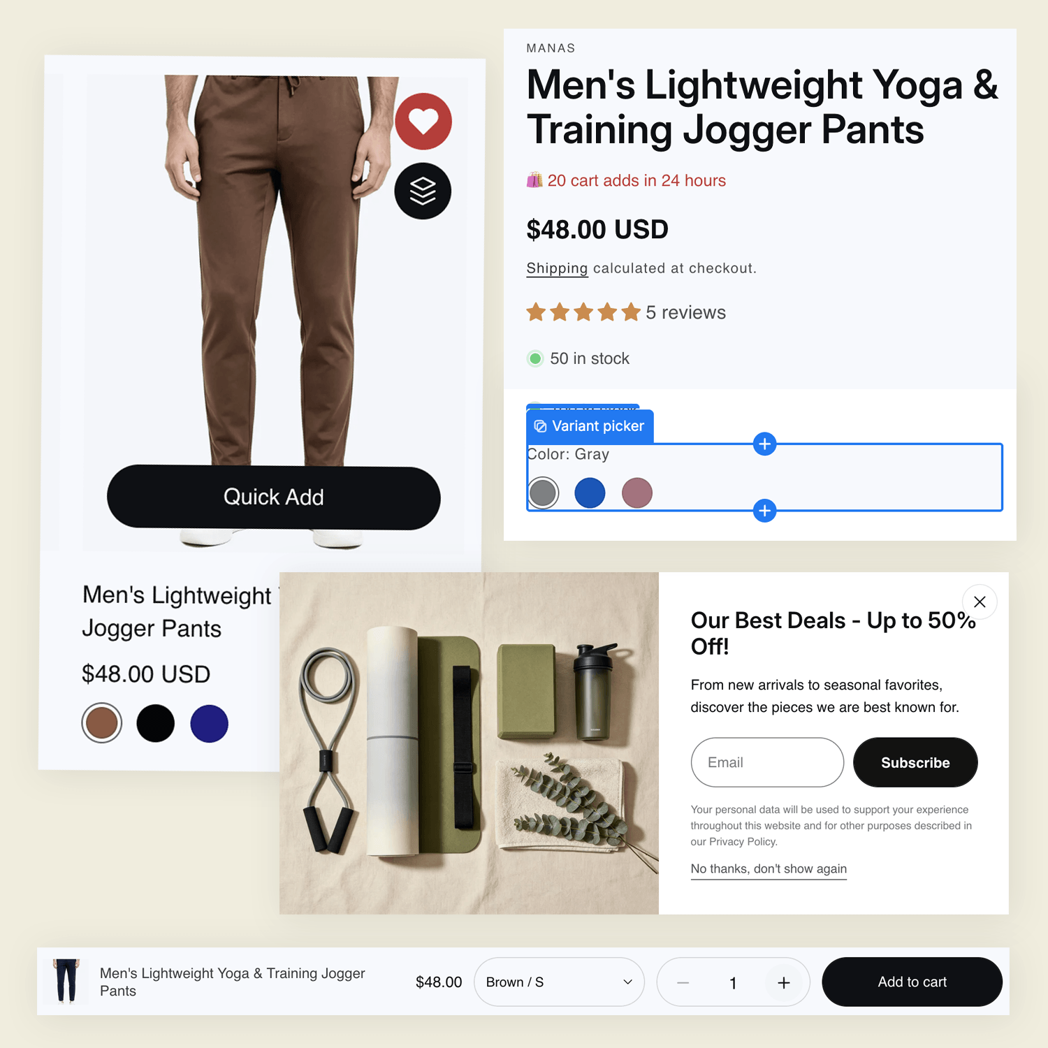 Built-in Premium App Features in Manas shopify theme