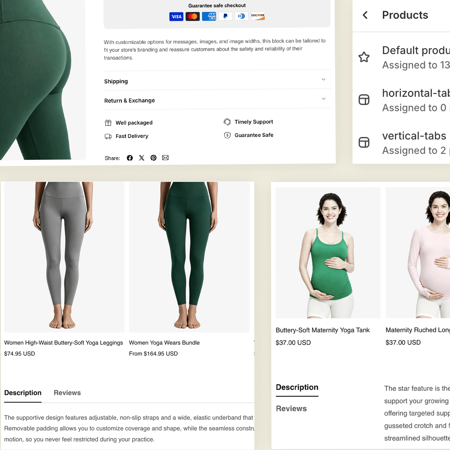 3× High-Converting Product Layouts in Manas shopify theme