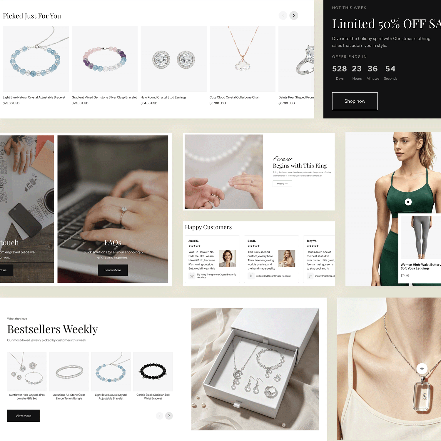 32+ Theme Sections comes with Manas shopify theme